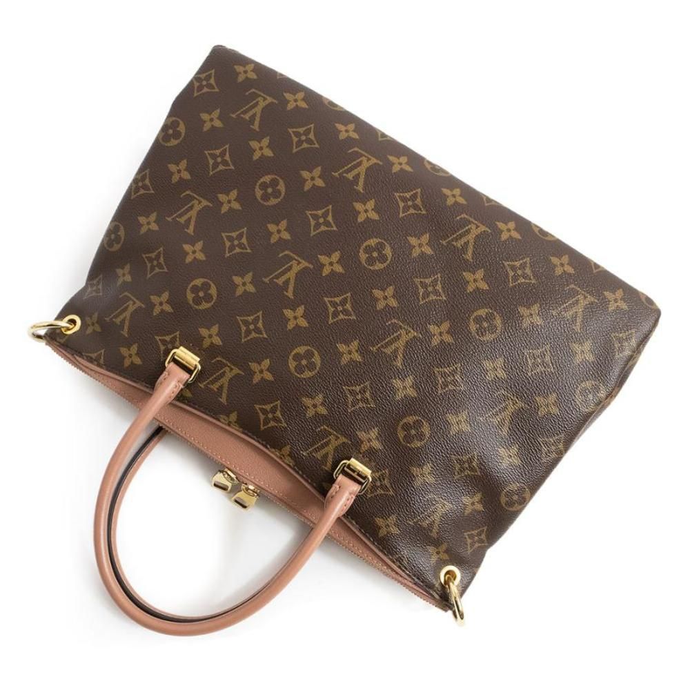 Louis Vuitton Monogram Bois de Rose Brown Pallas Shoulder Bag - Picture 6 of 10
